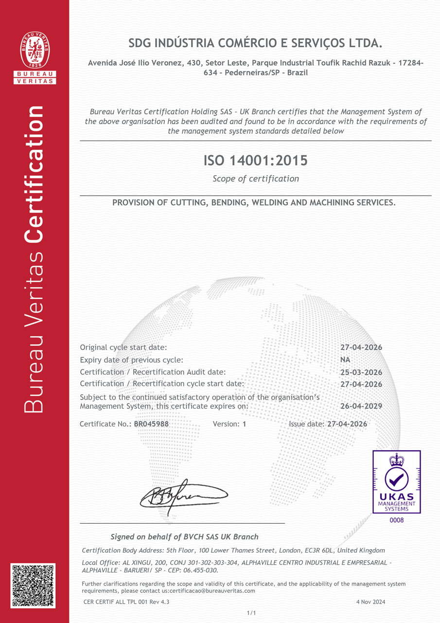 CERTIFICADO ISO9001 2025 UKAS